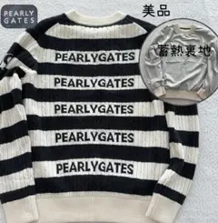 449 新品 パーリーゲイツ定価49,500円 カシミヤニットパーカー 1 M