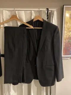 ハ*ス様 黒 ビジネススーツ セットアップ