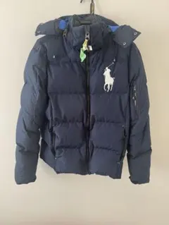 Polo Ralph Lauren ダウンジャケット XS 紺 ネイビー