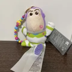 海外ディズニー　ディズニーストア　トイストーリー　バズ　ぬいぐるみキーチェーン