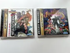 セガサターン　バーチャファイターリミックス+ファイティングバイパーズ