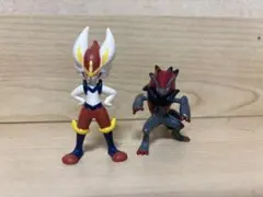 モンコレ　ラビフットとゾロアーク