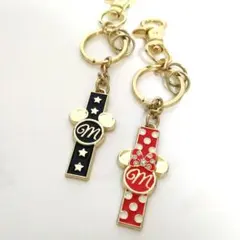 東京ディズニーリゾート キーホルダー 2個セット