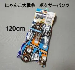 にゃんこ大戦争　男の子向け　ボクサーパンツ120cm 2枚組