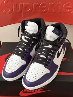 2026年最新】air jordan 1 コートパープルの人気アイテム - メルカリ