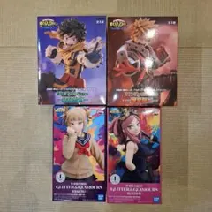 新品未開封僕のヒーローアカデミア フィギュア4体まとめ売り