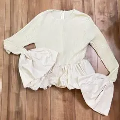shellerシェリエぺプラムトップスのサムネイル