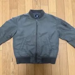 UNIQLO MA-1ジャケット 120サイズ グレー