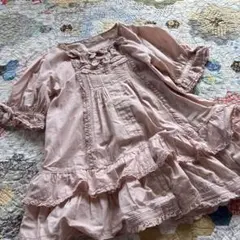 新品 ピンクハウス♥バイオレットレース使いセーラーカラーオーバー 