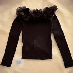 配色デザインニット