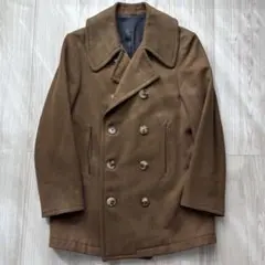 【美品】A.P.C. ピーコート フランス製 S キャメル ウール100% 希少