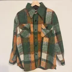 【古着】チェック柄ネルシャツ Lサイズ