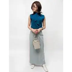 フレイ アイディー サイドスリットスウェードスカート