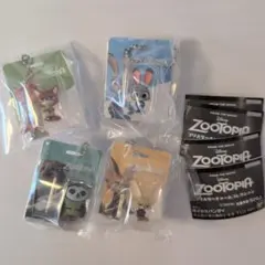 ズートピア ブリスターチャームコレクション 4種セット セミコンプ