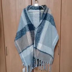 チェック柄 ストール