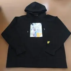 JEANASIS アートプリントフーディ ブラックパーカー ポケモン ピカチュウのサムネイル