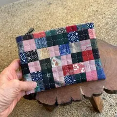 ミナペルホネン ハンドメイド パッチワーク ポーチ ペンケース - メルカリ