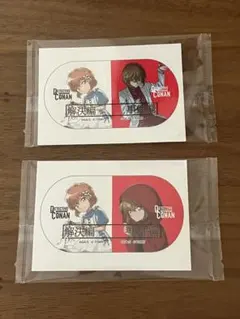 名探偵コナン カードゲーム 8弾特典 灰原哀 事件編/解決編マーカーシール②