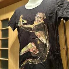ヴィヴィアンウエストウッドアングロマニア猿のアートプリント 半袖Tシャツのサムネイル