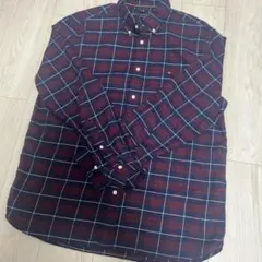 オ*チ様 TOMMY HILFIGER チェック柄 カーディガン XL