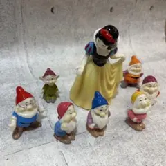 □希少 Disney 加藤工芸 白雪姫と七人の小人 音楽隊 置物□ - メルカリ