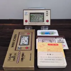 パラシュート　箱・説明書付き！　任天堂　ゲームウォッチ
