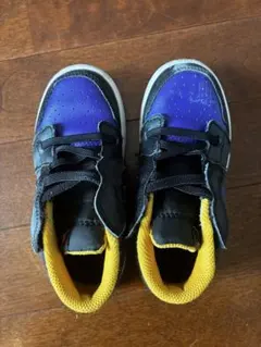 16cm エアジョーダン スニーカー 黒/紫/黄