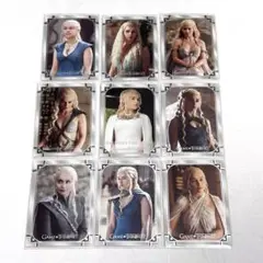 Game of Thrones デナーリス トレーディングカード 9枚セット