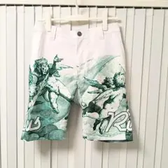 新品タグ付き未使用! ラッセルノ 天使グラフィック ショートパンツ