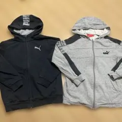 PUMA パーカーセット ネイビー ブラック　まとめ売り