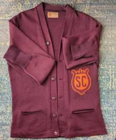 H.L. Whiting Los Angeles レタードカーディガン