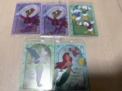 【未使用未開封品】ディズニーウエハース 5枚セット ディズニー