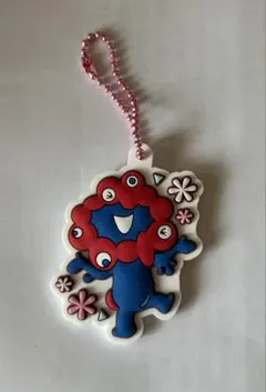 ぷっくりラバマスキーホルダー　ビスケット　ミャクミャク万博　ワイワイ