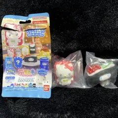 【2点セット】ぷちとも　みんなでおすし　ハローキティ　シナモロール