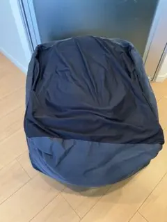 人をダメにするソファ　ビーズクッション 黒とグレー