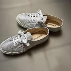 SUPERGA スニーカー シルバー ラメのサムネイル