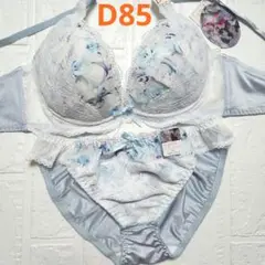 【新品未使用】格安！ブラショーツセット D85 956300 ブルーグレー 綺麗
