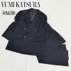 【桂由美】YUMI KATSURA ダブルブレストスーツ 96AB5 k4460