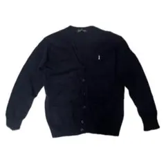 EASTBOY ウールカーディガン　紺11号