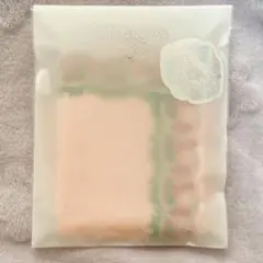 近沢レース　ナポリタン　ハンカチ　サーモンピンク