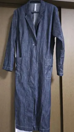プペル 西野亮廣着用モデル VANQUISH Lサイズ デニムロングコート 春服