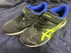 ASICS スニーカー ブラック　22.5センチ