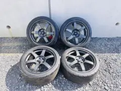 86 ホイール　RAYS TE37 SAGA 4本のサムネイル