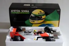 1/18 ミニチャンプス マクラーレンホンダ MP4/7 A.セナ 1992 - メルカリ