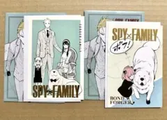 SPY×FAMILY 箔押しポストカード　フォージャー家　アーニャ＆ボンド