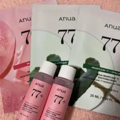 新品未使用 アヌア シートマスク×3 コンパクト化粧水40ml×2 セット