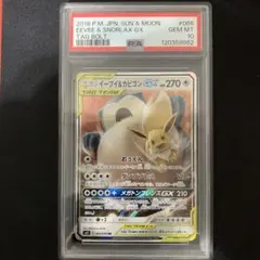 イーブイ&カビゴンGX RR PSA10 ポケモンカード