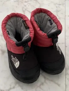 THE NORTH FACE ノースフェイス スノーブーツ 黒/赤 キッズ 16