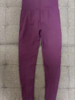 スポーツ　レギンス　バーガンディ　ジム　ヨガ　フィットネス