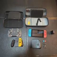 Nintendo Switch 本体 青/赤 Joy-Con付き+アクセサリー